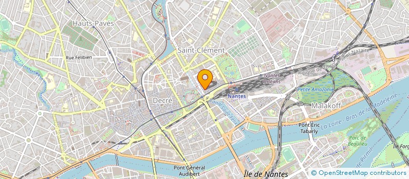 localisation de l'entreprise ASSOC COMPAGNIE DU MASCARET à NANTES