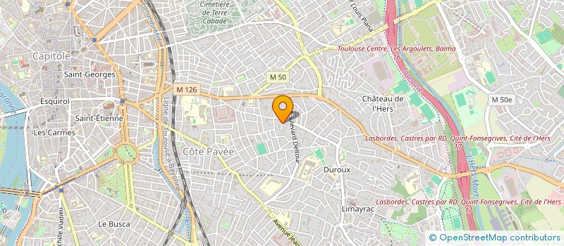 localisation de l'entreprise ASSOC CONSEIL DEVELLOP ENTREPRISE à TOULOUSE