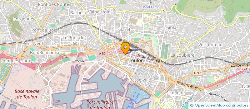 localisation de l'entreprise ASSOC CONSEIL NATIONAL COLLECT DECHETS  TOULON