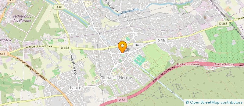 localisation de l'entreprise ASSOC CONSULTANTS EUROPEENS 92  GIGNAC-LA-NERTHE