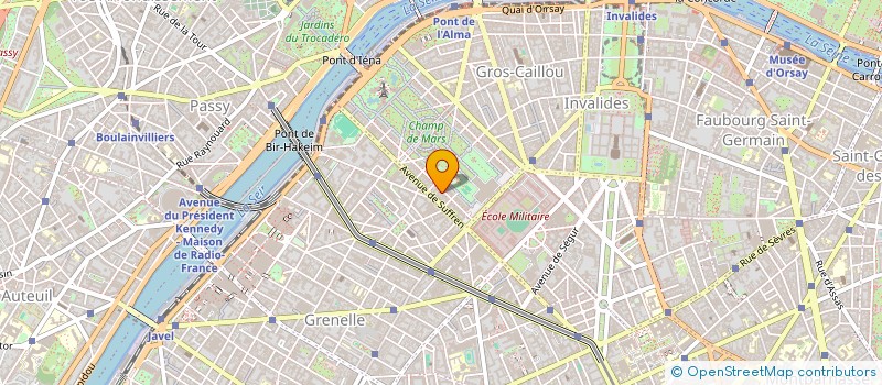 localisation de l'entreprise ASSOC CONSULTANTS EXPERTS DEFENSE CIVILE à PARIS