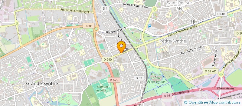 localisation de l'entreprise ASSOC CONTEMP SOCIALE CULTURELLE TURCS à DUNKERQUE