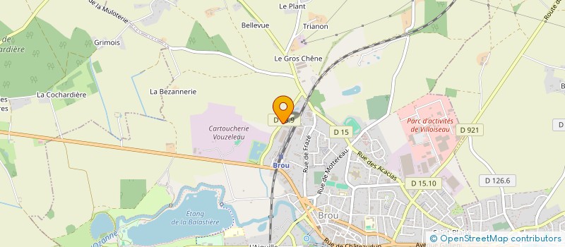localisation de l'entreprise ASSOC CONTRATS BLEUS à BROU