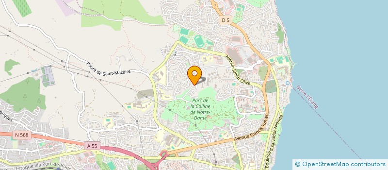 localisation de l'entreprise ASSOC CONVERGENCE à MARTIGUES