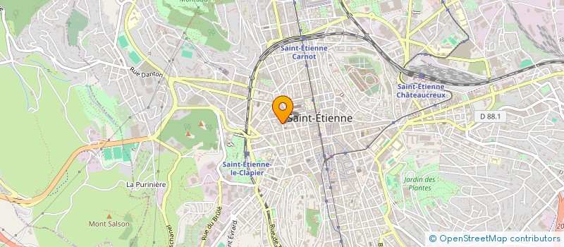 localisation de l'entreprise ASSOC COORDINAT LOGEMENT EPARG à SAINT-ETIENNE