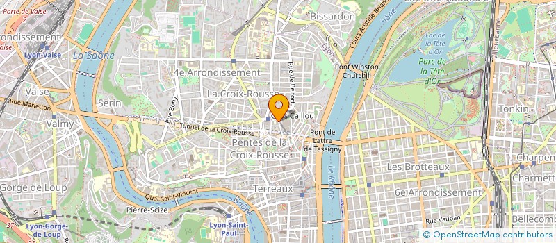 localisation de l'entreprise ASSOC COORDINATION USEP LYON NORD à LYON