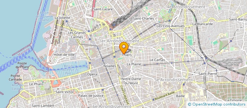 localisation de l'entreprise ASSOC CREATION ARTIST AIDE DEVELOPPEMENT à MARSEILLE
