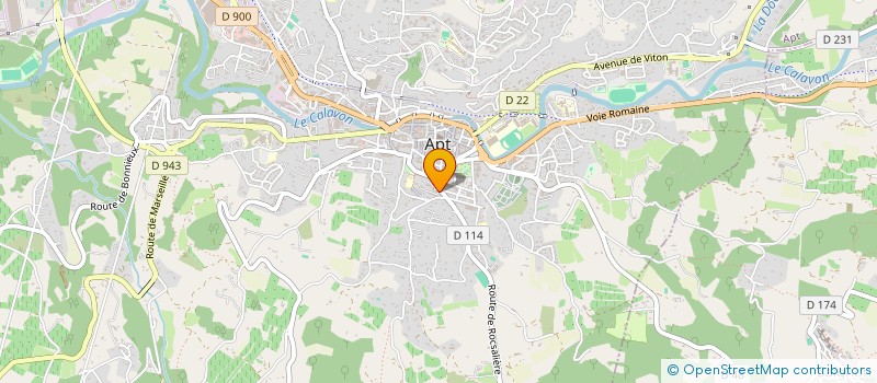 localisation de l'entreprise ASSOC CREATION MAISON PAYS NORD LUBERON à APT