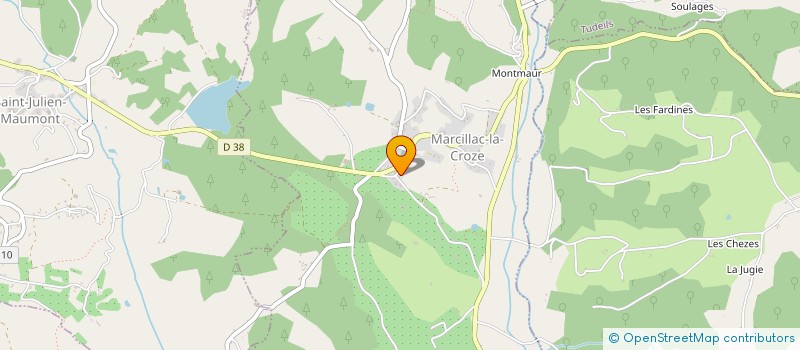 localisation de l'entreprise ASSOC CRENILLE  CHAUFFOUR-SUR-VELL