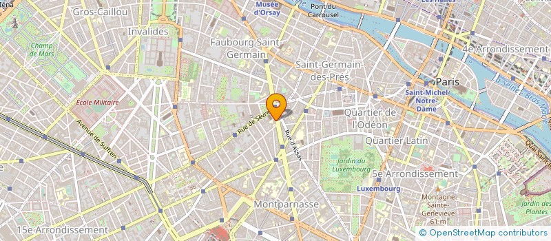 localisation de l'entreprise ASSOC CRET CENT RECHER ETHNOTE  PARIS