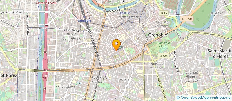 localisation de l'entreprise ASSOC CRIE à GRENOBLE