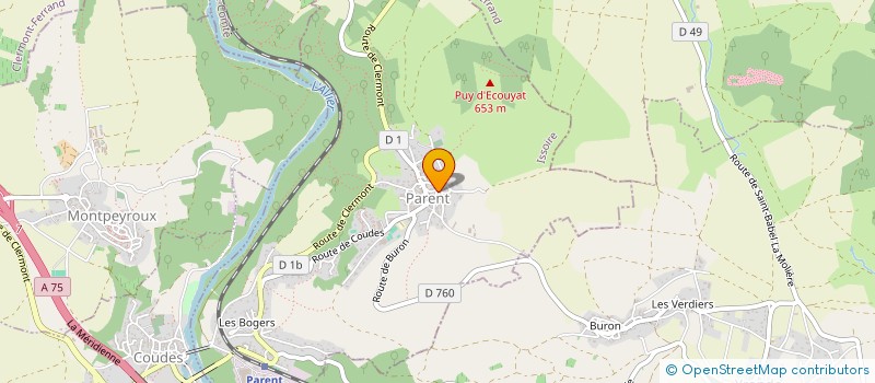 localisation de l'entreprise ASSOC CRINEOLE à VIC-LE-COMTE