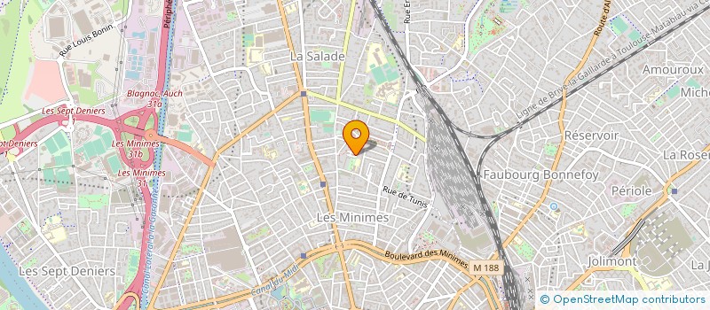 localisation de l'entreprise ASSOC CTRE EUROPEEN PERFECTION SCOLAIRE à TOULOUSE