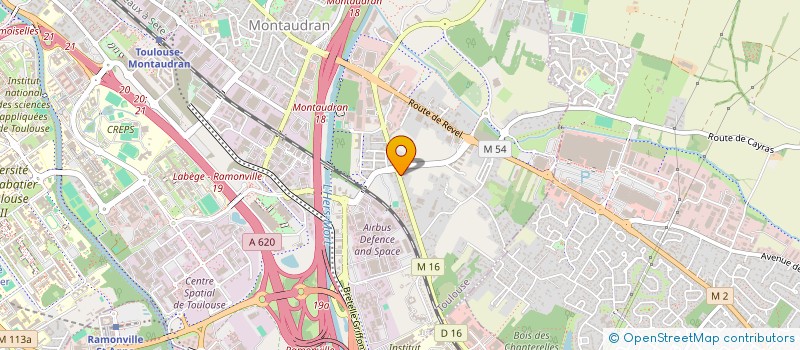localisation de l'entreprise ASSOC CTRE NAT CONDUCT TRAVAUX à TOULOUSE