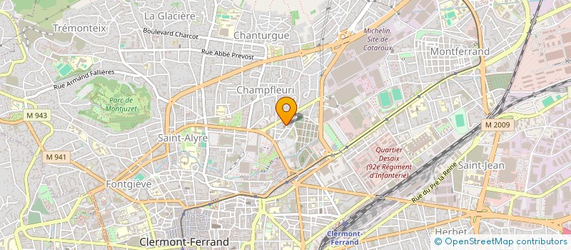 localisation de l'entreprise ASSOC CULT.GRDE MOSQUEE DE CLT ET AUVERG  CLERMONT-FERRAND