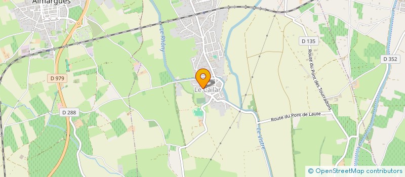 localisation de l'entreprise ASSOC CULTUR EGLIS REFORMEE LE CAILAR  LE CAILAR