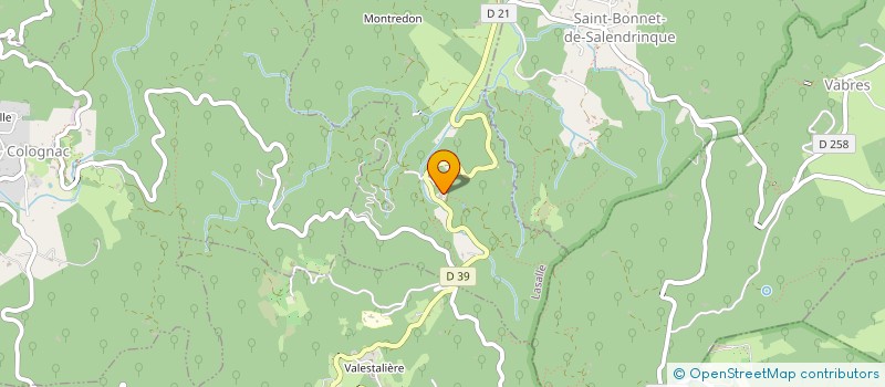 localisation de l'entreprise ASSOC CULTUR FABRE D'OLIVET  LASALLE