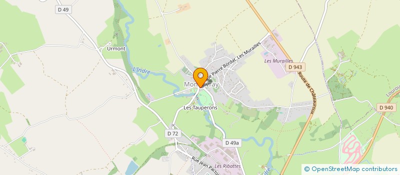 localisation de l'entreprise ASSOC CULTURE ET LOISIRS à MONTGIVRAY