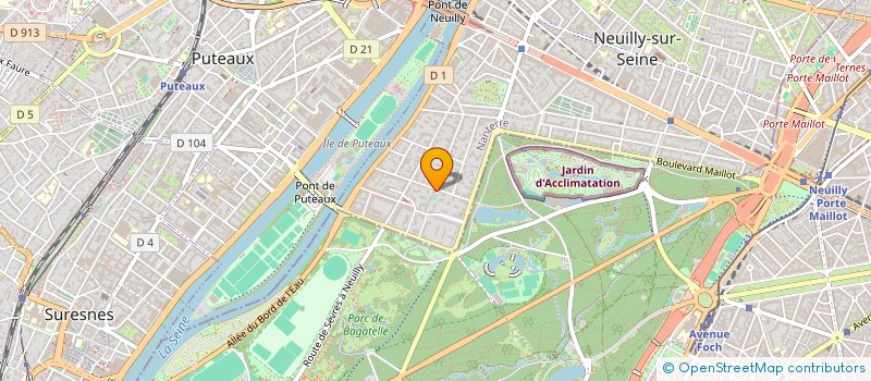 localisation de l'entreprise ASSOC CULTURELLE CERAMIQUE CHARCOT A à NEUILLY-SUR-SEINE