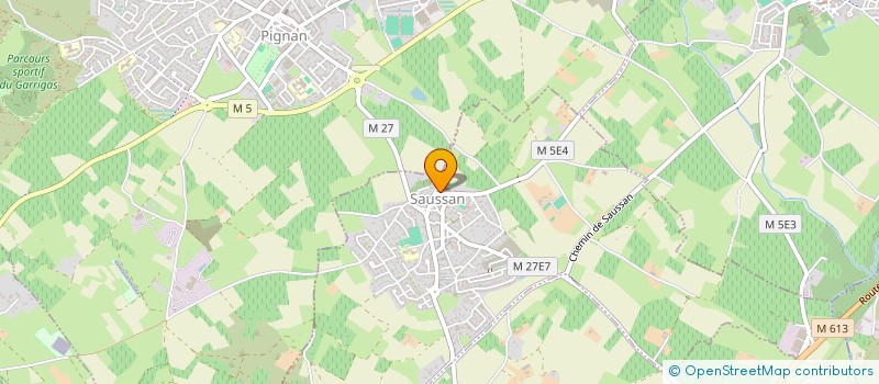 localisation de l'entreprise ASSOC CULTURELLE ET THEATRALE à SAUSSAN