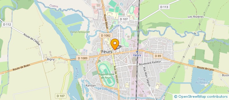 localisation de l'entreprise ASSOC CULTURELLE FRANCO TURQUE  FEURS