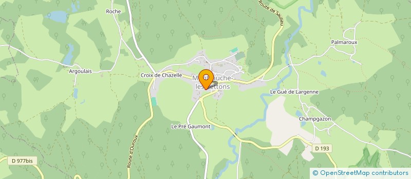 localisation de l'entreprise ASSOC CULTURELLE GRANDS LACS DU MORVAN à MONTSAUCHE-LES-SETTONS
