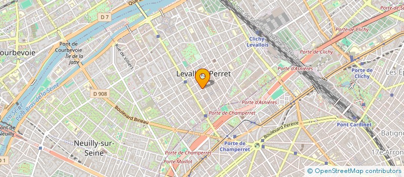 localisation de l'entreprise ASSOC CULTURELLE ISRAELITE DE LEVALLOIS à LEVALLOIS-PERRET