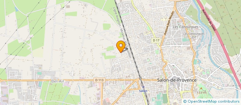 localisation de l'entreprise ASSOC CYCLISTE DES AS EN PROVENCE à SALON-DE-PROVENCE