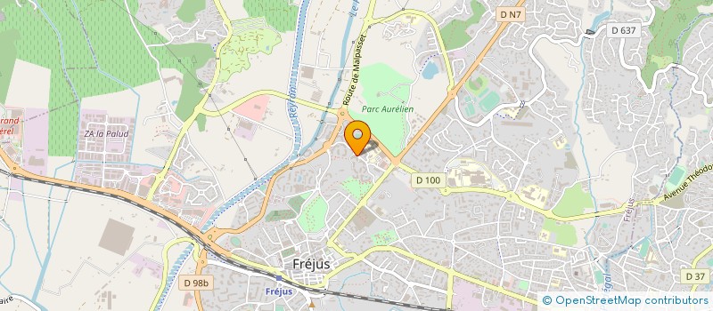 localisation de l'entreprise ASSOC D'AIDE MICRO ENTREPRISES à FREJUS