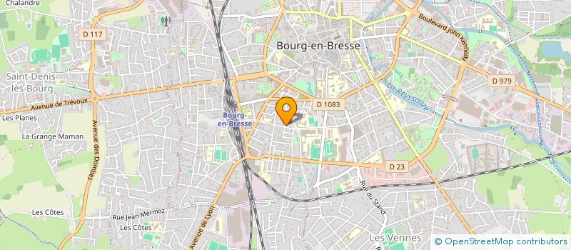 localisation de l'entreprise ASSOC D EDUCATION POPULAIRE à BOURG-EN-BRESSE