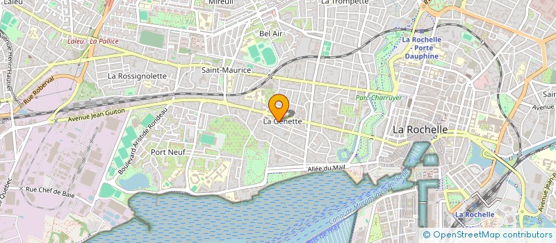 localisation de l'entreprise ASSOC D EDUCATION POPULAIRE  LA ROCHELLE