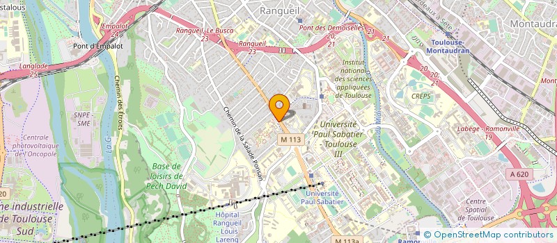 localisation de l'entreprise ASSOC D'ETUDIANTS CARRIERE D'INFORMATION à TOULOUSE