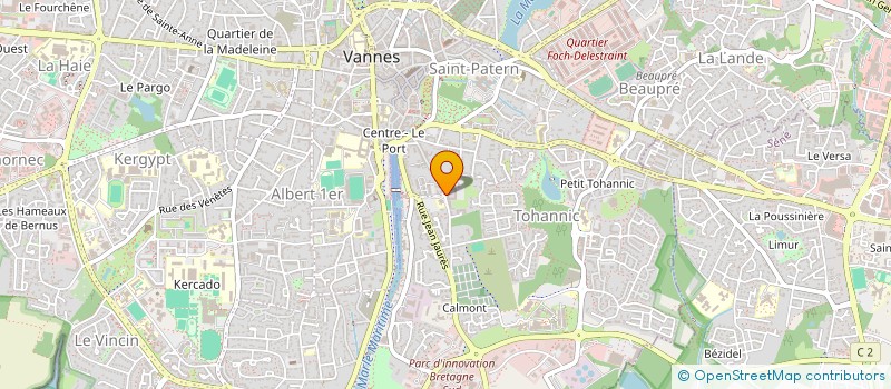 localisation de l'entreprise ASSOC DE CULTURE OUVRIERE à VANNES
