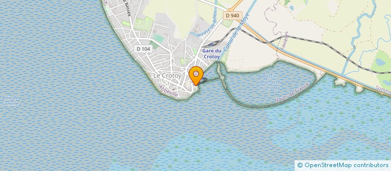 localisation de l'entreprise ASSOC DE FAIT BOURGAU LECOQ à LE CROTOY