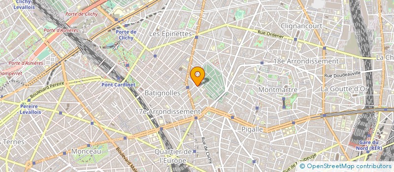 localisation de l'entreprise ASSOC DE FORMATION KZ POLYGONE  PARIS