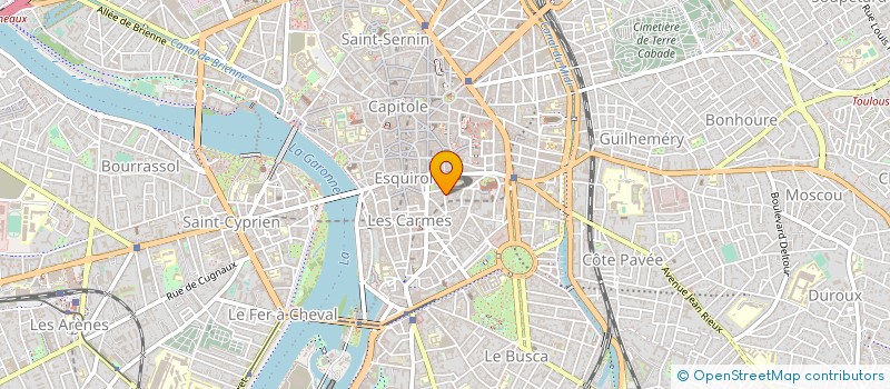 localisation de l'entreprise ASSOC DE GRAPHOLOGIE DE MIDIPYRENEES à TOULOUSE