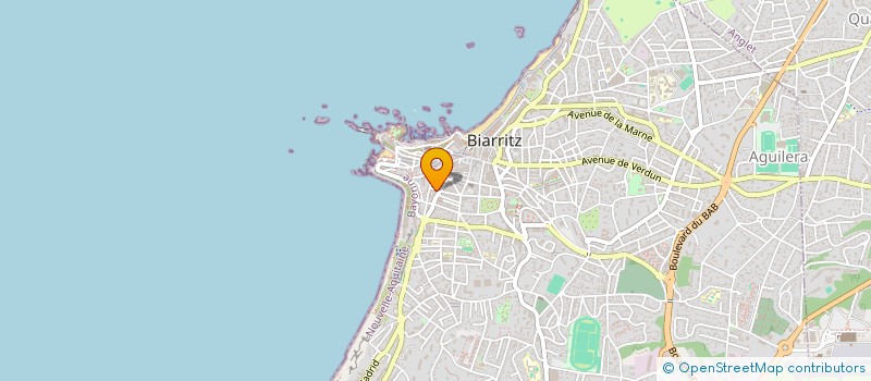 localisation de l'entreprise ASSOC DE LA MODE FEMININE ET MASCULINE à BIARRITZ