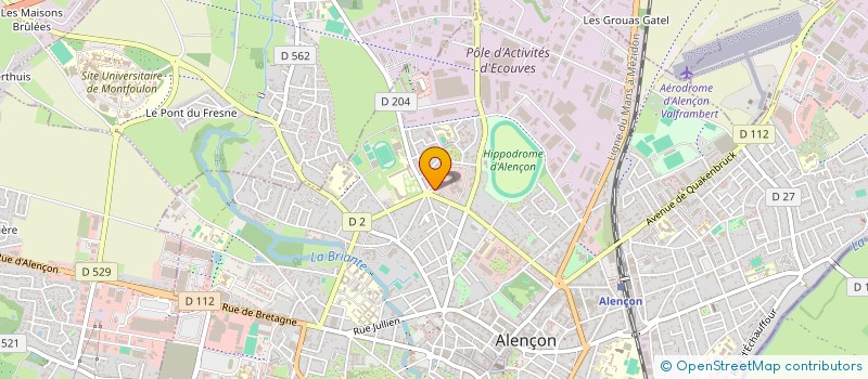 localisation de l'entreprise ASSOC DE LA RACE FRANCAISE FRISONNE à ALENCON