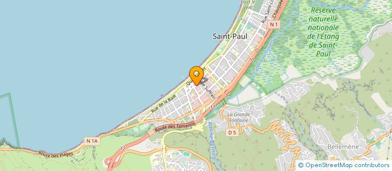 localisation de l'entreprise ASSOC DE PRATICIENS EN MORPHO-ANALYSE à SAINT-PAUL
