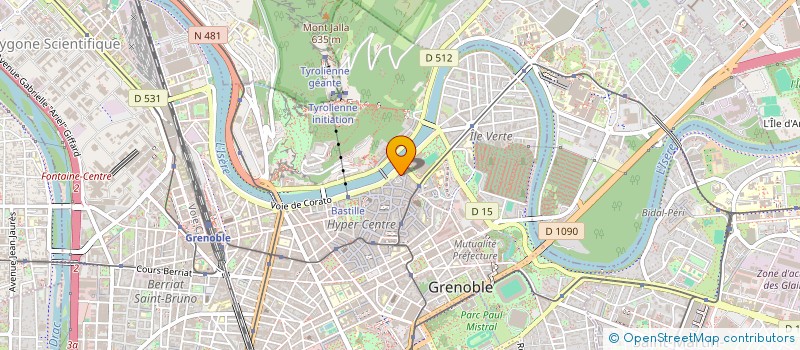 localisation de l'entreprise ASSOC DE SERVICES ACCEUIL ET ANIMATION à GRENOBLE