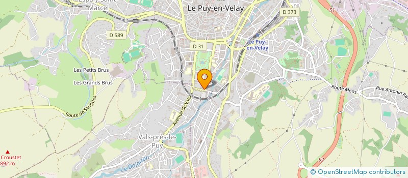 localisation de l'entreprise ASSOC DEFENSE PROMO GARDE PECHE à LE PUY-EN-VELAY