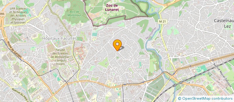 localisation de l'entreprise ASSOC DEFI MONTPELLIER à MONTPELLIER