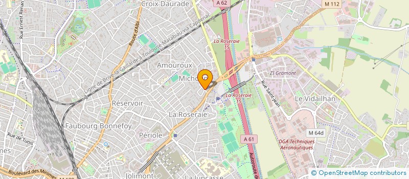 localisation de l'entreprise ASSOC DELTA à TOULOUSE