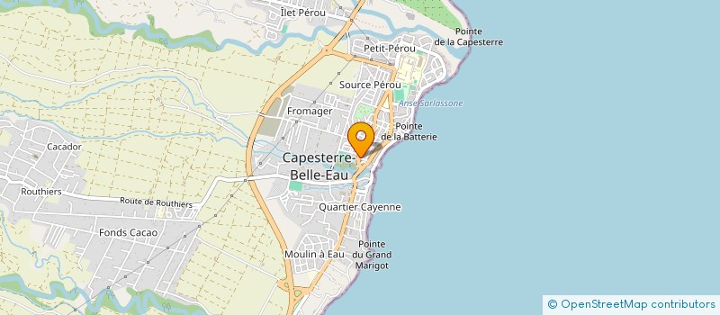 localisation de l'entreprise ASSOC DEP GESTION SERVICE MEDICO SOCIAL à CAPESTERRE-BELLE-EAU