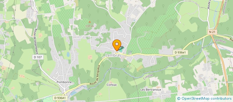 localisation de l'entreprise ASSOC DEPART INCITATION SPORT  CREYSSE