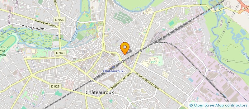 localisation de l'entreprise ASSOC DEPART INDRE PROMOT TELESECURITE à CHATEAUROUX