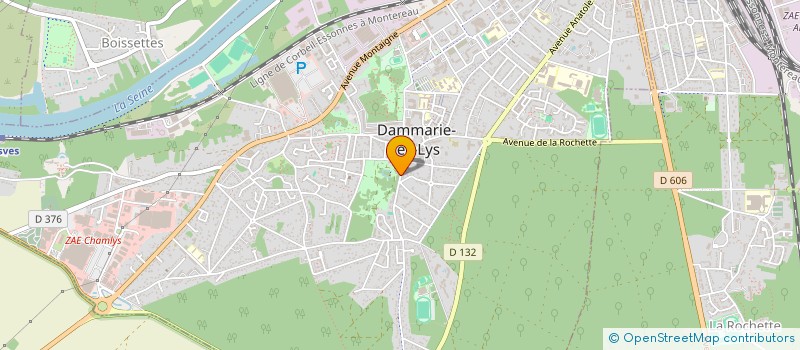 localisation de l'entreprise ASSOC DEPART LOGIS DE FRANCE SEINE MARNE à DAMMARIE-LES-LYS