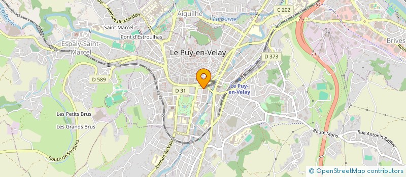 localisation de l'entreprise ASSOC DEPARTEMEBTALE ACPG CATM à LE PUY-EN-VELAY