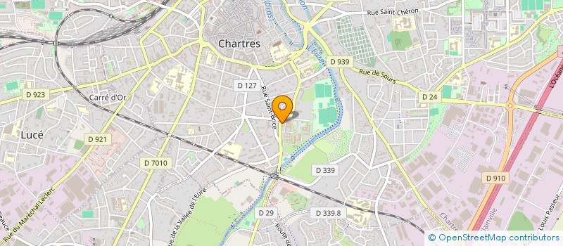 localisation de l'entreprise ASSOC DEPARTEMENTALE FRANCAS à CHARTRES