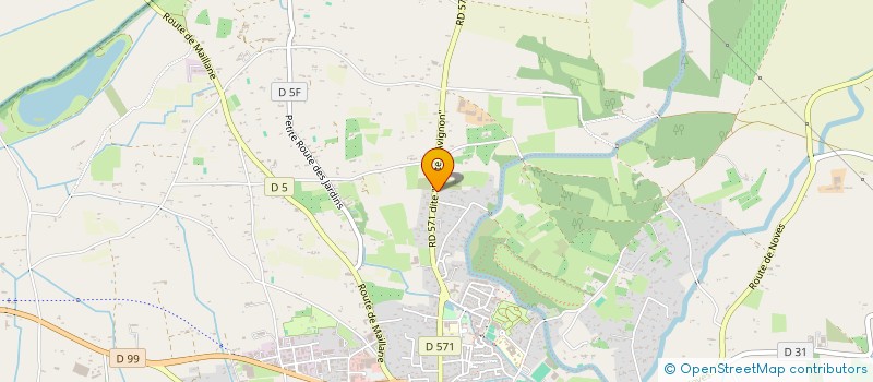 localisation de l'entreprise ASSOC DES AMIS DE L'ORGUE DE ST REMY  ST REMY DE PROVENCE